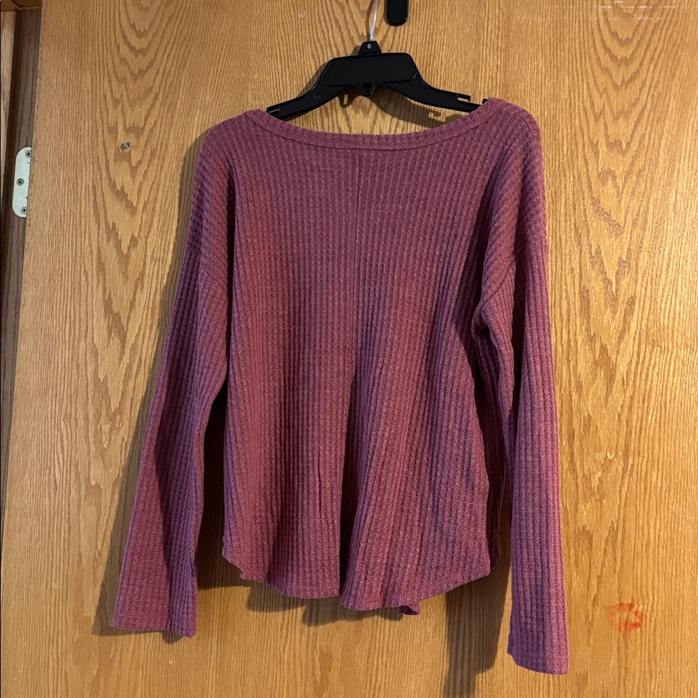 SO kids 10/12 long sleeve, Royal Heath Color - Picture 2 of 3